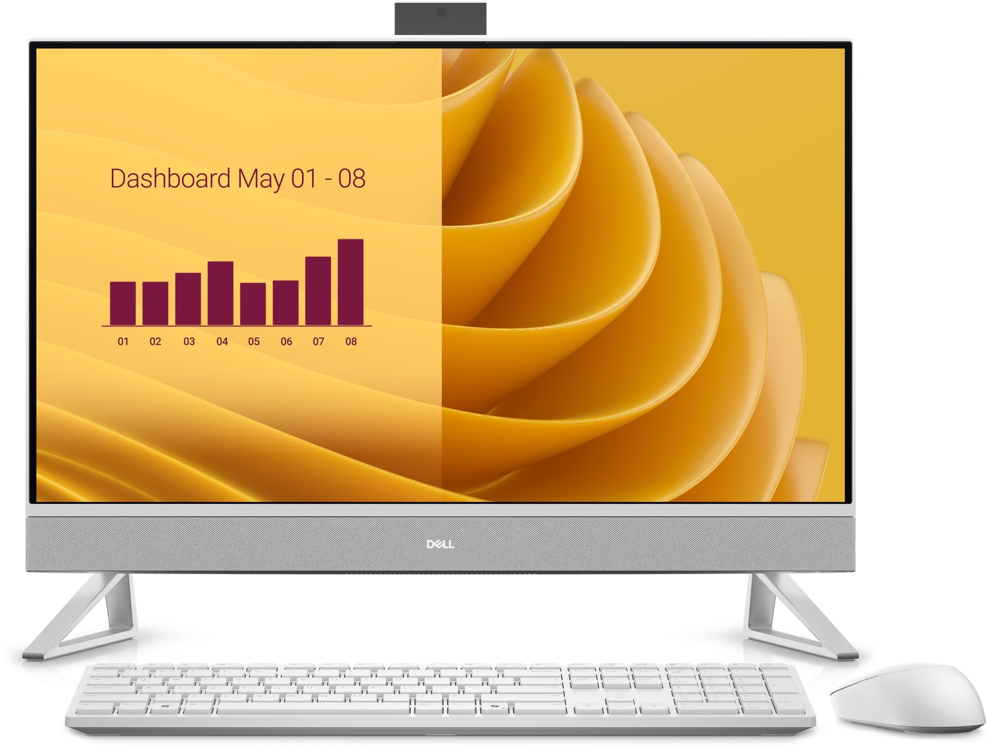 Dell 27 All-in-One EC27250 &ndash; Pearl White